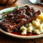 Red Wine Braised Beef Short Ribs
