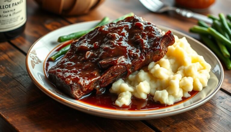 Red Wine Braised Beef Short Ribs