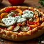 Roasted Vegetable and Goat Cheese Tart