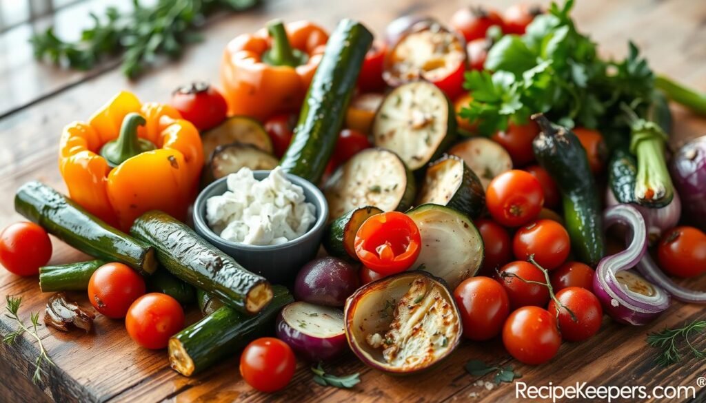 Roasted Vegetables for Vegetable Tart Recipes