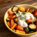 Roasted Veggie and Tahini Bowl