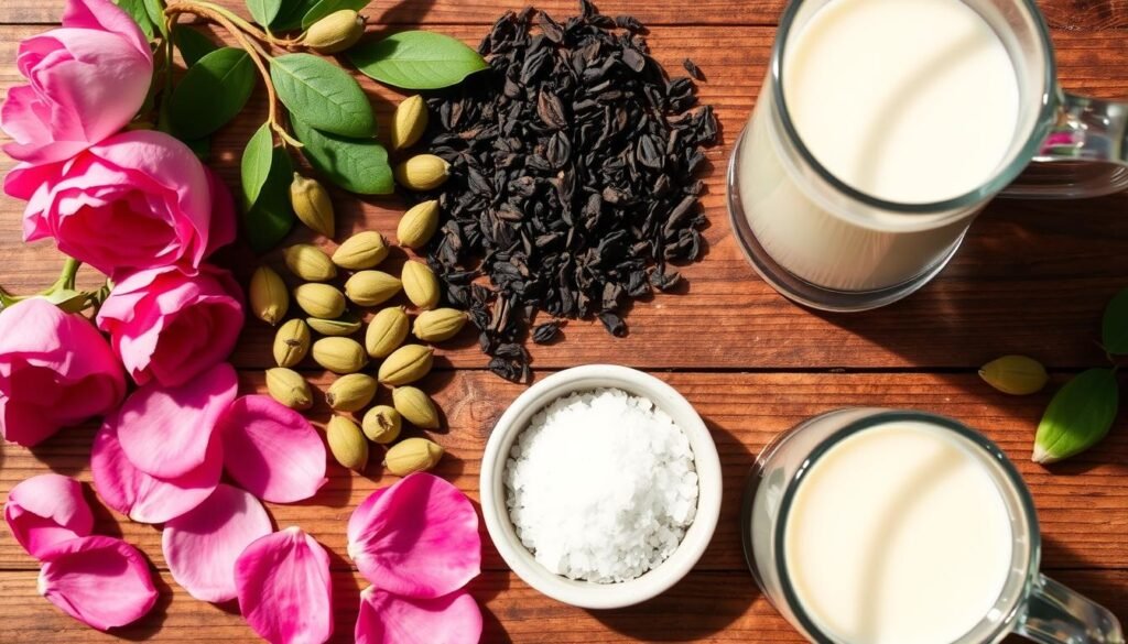 Rose Milk Tea Ingredients