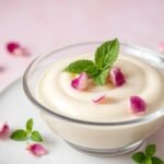 Rose-Scented Panna Cotta