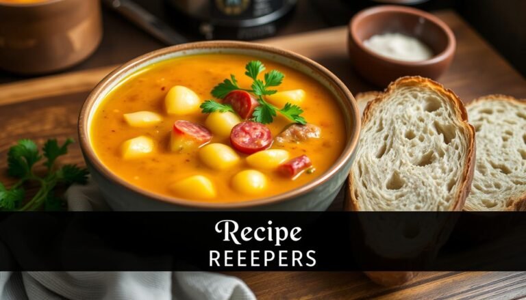 Spanish Potato Soup with Chorizo