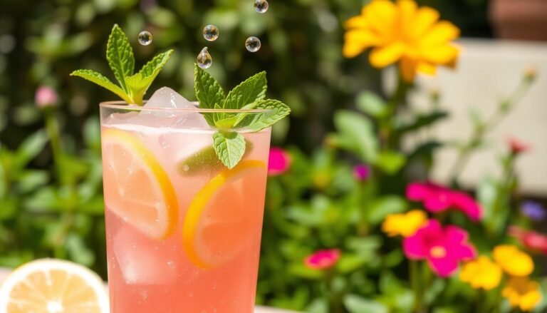 Sparkling Sumac Lemonade Mocktail