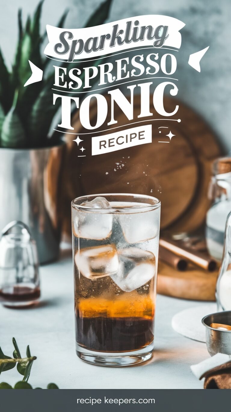 Sparkling Espresso Tonic Recipe