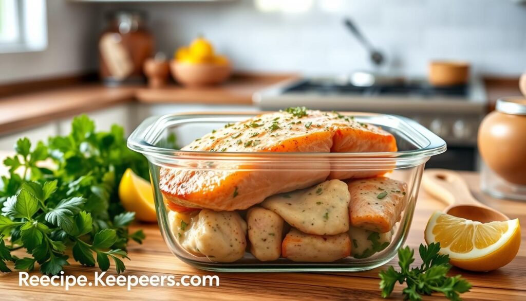 Storing Creamy Tuscan Salmon Leftovers