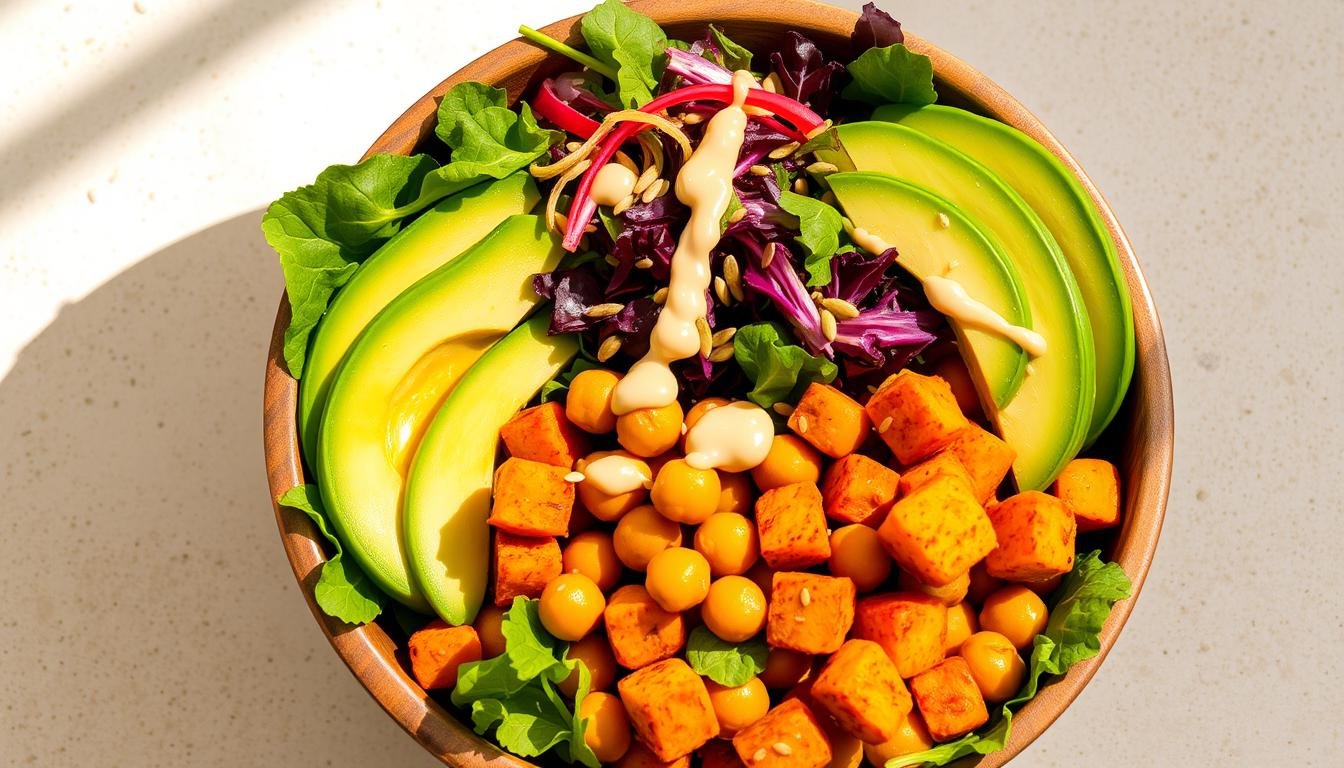 Sweet Potato and Chickpea Buddha Bowl