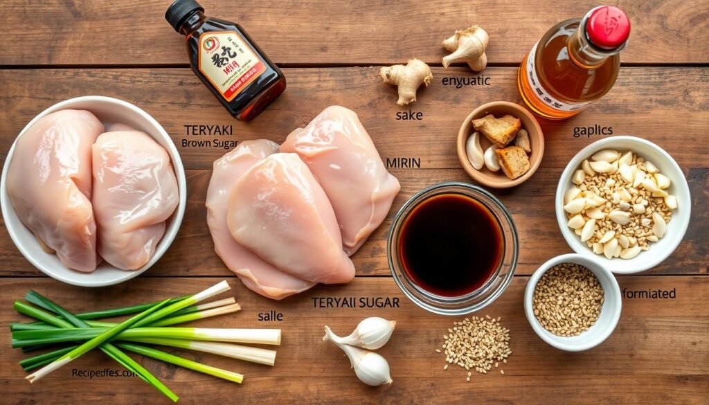 Teriyaki Chicken Ingredients