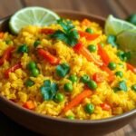 Turmeric Cauliflower Rice Stir-Fry