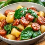 Tuscan Sausage and Spinach Gnocchi
