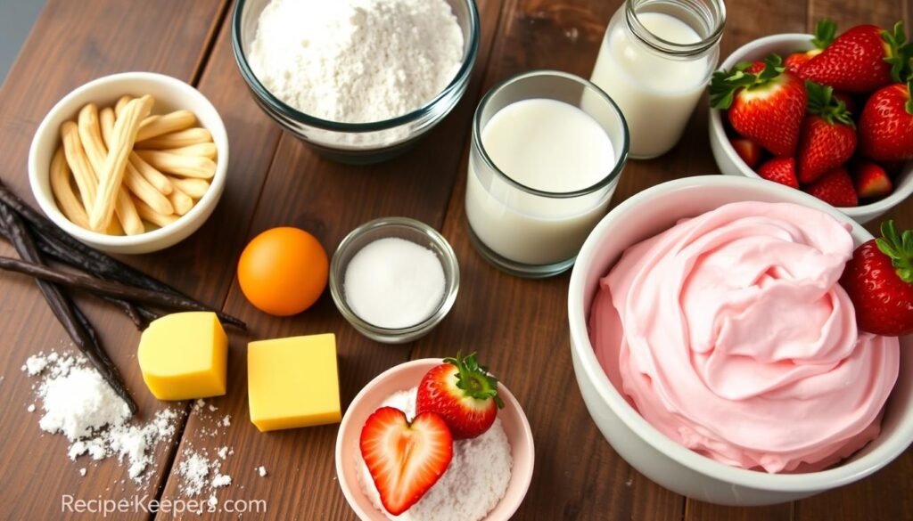 Vanilla Bean Cupcake Ingredients
