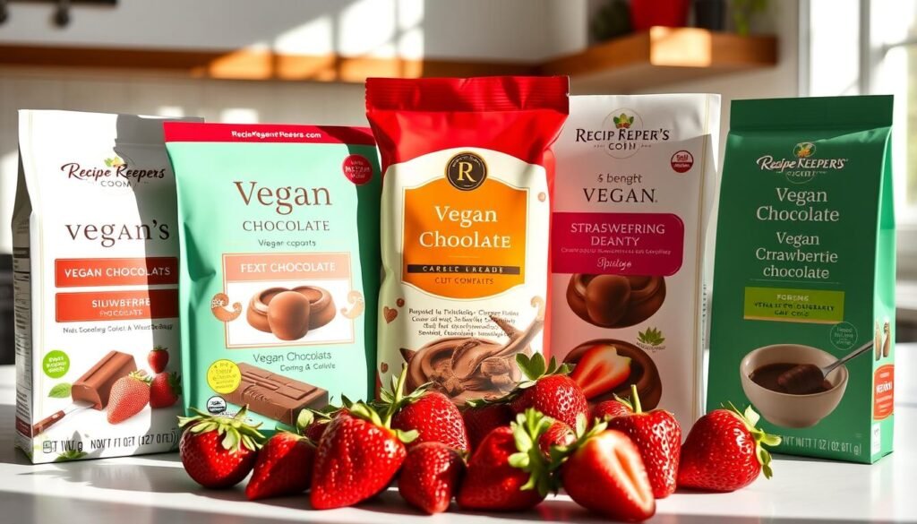 Vegan Chocolate Brands for Dipped Strawberries