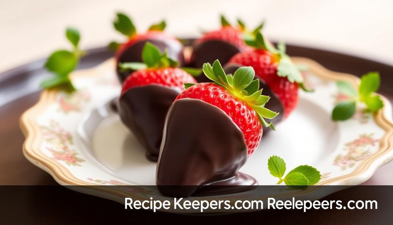 Vegan Chocolate-Dipped Strawberries