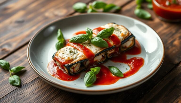 Vegan Eggplant Rollatini with Cashew Ricotta