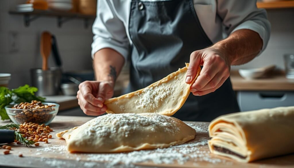 Vegan Puff Pastry Handling Techniques