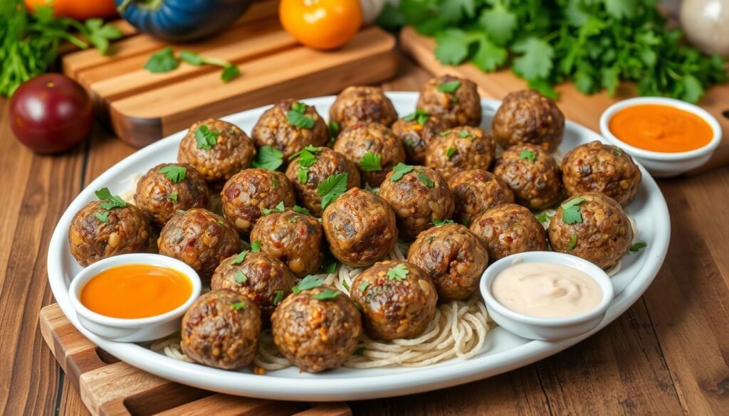 Vegetarian Meatballs Variations