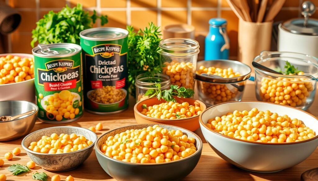 chickpeas preparation